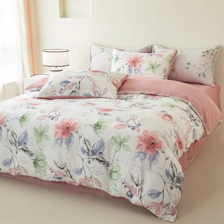 Tencel Printed Four-piece Bedding Set best
